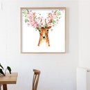 DIY Mosaic Full Round Drill Painting Kit Flower Deer Diamond Drawing Gift