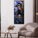 5D Diamond Painting Kit Donkey Head Warrior Full Round Drill Rhinestone DIY Arts