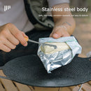 12pcs Camping Tableware Storage Bag Cutlery Organizer Roll BBQ Picnic Carry Case