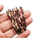 Clasp Bracelet Bracelets & Bangles Wide Wristband Leopard Leather Bangle