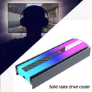 M.2 SSD Cooler Heatsink 5V 3Pin ARGB 2280 Solid State Hard Disk Radiator Newly