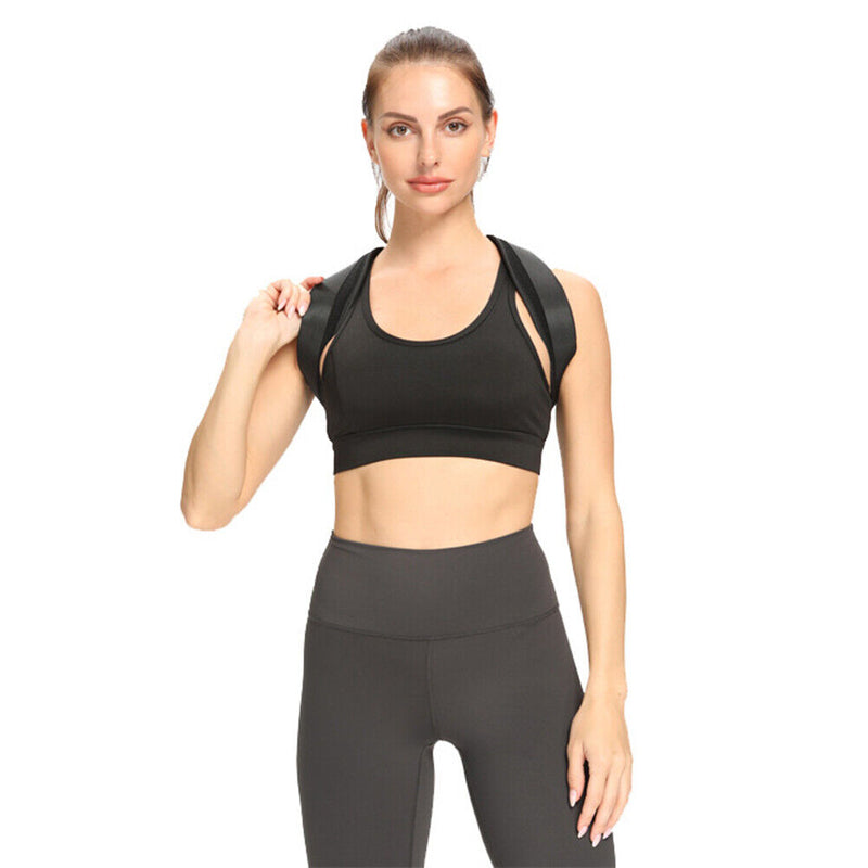 Adjustable Back Shoulder Posture Corrector Belt Clavicle Support Reshape Bo