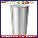 500ml Stainless Steel Cup Metal Beer Tumbler Stackable Drinking Coffee Milk Mug