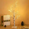 Eggs White LED Light Up Birch Tree Lights Christmas Simulation Tree Lights