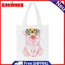Jumpcar Garland Pig Printed Canvas Carrying Case (35x38cm)