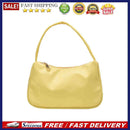 Women Casual Nylon Handbags Purse Ladies Solid Color Zipper Totes Shoulder Bags