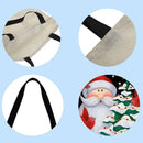 Jumpauto Weihnachts-Einkaufstasche, bedruckt, lässig, groß, Handtasche (40 x 40