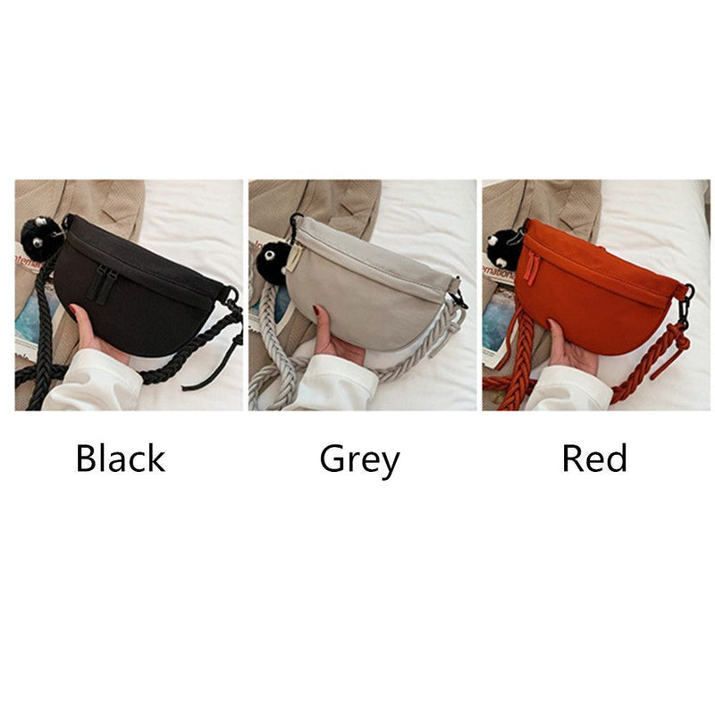 With pendants Small bag Shoulder Bags Messenger bag Canvas bag Crossbody Bag