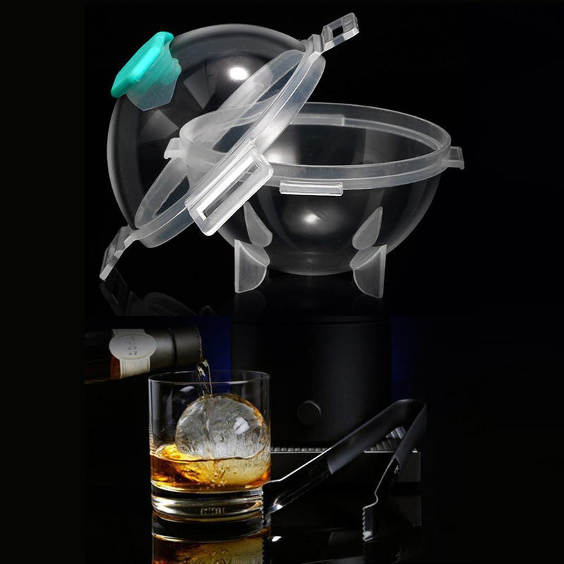 20pcs Round Ball Ice Cube Mold Maker DIY Sphere Ice Ball Device with Funnel