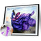 Girl Oil Paint By Numbers Kit DIY Acrylic Painting on Canvas Wall Art Picture