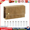 9pcs Camping Small Spice Bottles Set with Storage Bag Glass Jars (Khaki) Newly