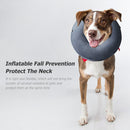 #A Inflatable Dog Neck Cone Recovery Healing Protective Elizabeth Circle Anti-bi