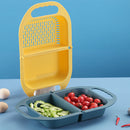 Foldable Drain Basket Fruit Vegetable Washing Sink Drainer for Kitchen Tool