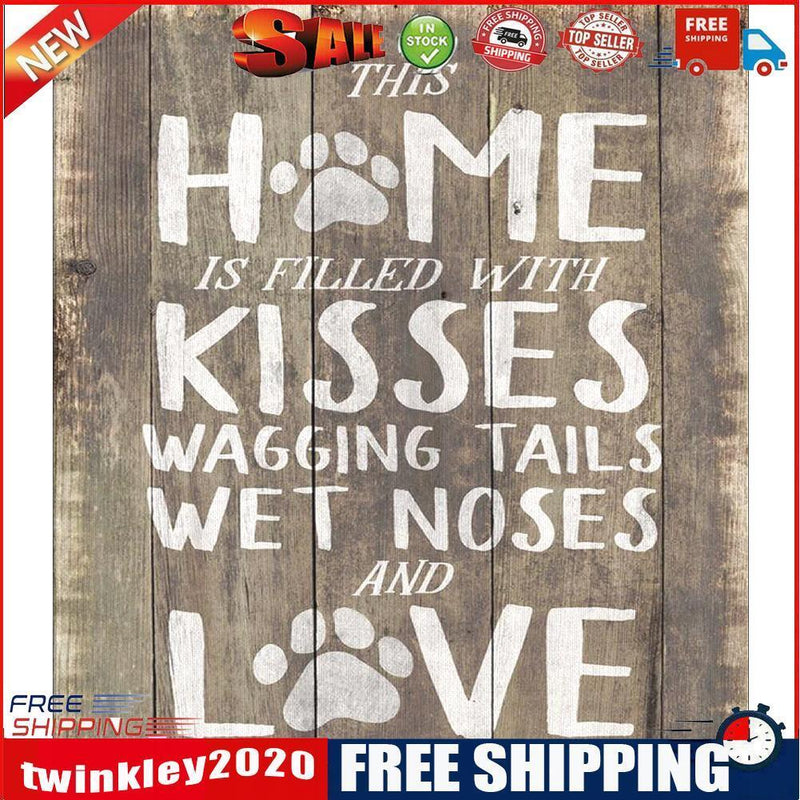 5D DIY Diamond Painting Mosaic Cross Stitch Home Decor (LG024 HOME KISSES)