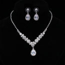 Necklace Choker Rhinestone Costume Wedding Women Accessories Jewelry Sets