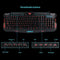 A877Y Backlit 104 Keys Russian Layout Mechanical Feeling Wired Gaming Keyboard