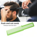 Hairdressing Carbon Fiber Anti-static Comb Wide Tooth Haircut Hair Trimmer Comb