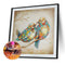 5D DIY Full Drill Diamond Painting 2 Birds Cross Stitch Embroidery Ornament