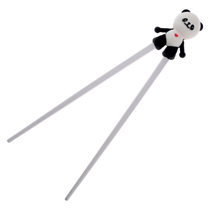 Kids Training Chopsticks Panda Child Beginner Helper Cheaters-Toys Learning V8A6