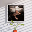 5D DIY Diamond Drawing Miss Bowler Hat Kits Full Square Drill Wall Decor Crafts