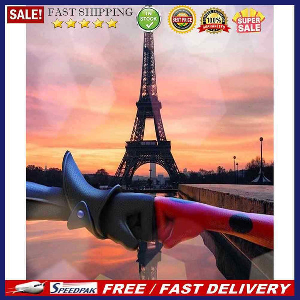Eiffel Tower 40x50cm Oil Paint By Numbers Picture DIY Painting M437
