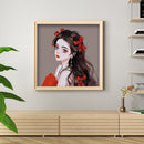 Full Cross Stitch 11CT DIY Princess on the Run Printed Embroidery Decoration Set