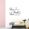 Live Laugh Love Family Home Quote Wall Stickers Art Removable Decals Room U4X1