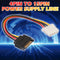 SATA 15-Pin Male to Molex 4-Pin Female Power Adapter Cable for PCe Riser 0.2m