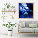 Full Cross Stitch 11CT Cotton DIY Wolf Stamped Needlework Craft Home Decorations