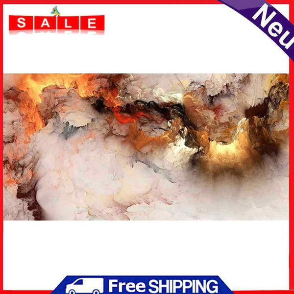 DIY Digital Picture Colorful Clouds Frameless Oil Painting By Number Handicraft