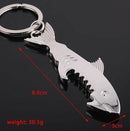 Key Chain Metal Key Chain Fish Bottle Opener Shark Bottle Opener Multi-Function