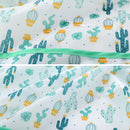 Baby Feeding Bibs Kids Waterproof Long Sleeve Coverall (0-3Years Cactus) Newly
