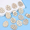 Easter Decorations Easter Wood Chips Hanging Ornaments Easter Rabbit Eggs