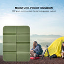 Camping Cushion Seat Foldable Foam Pad Waterproof for Picnic (Army Green)
