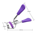Cosmetic Makeup Tool Big Eye Curling  Clip with Comb Eyelash Curler Tweezers