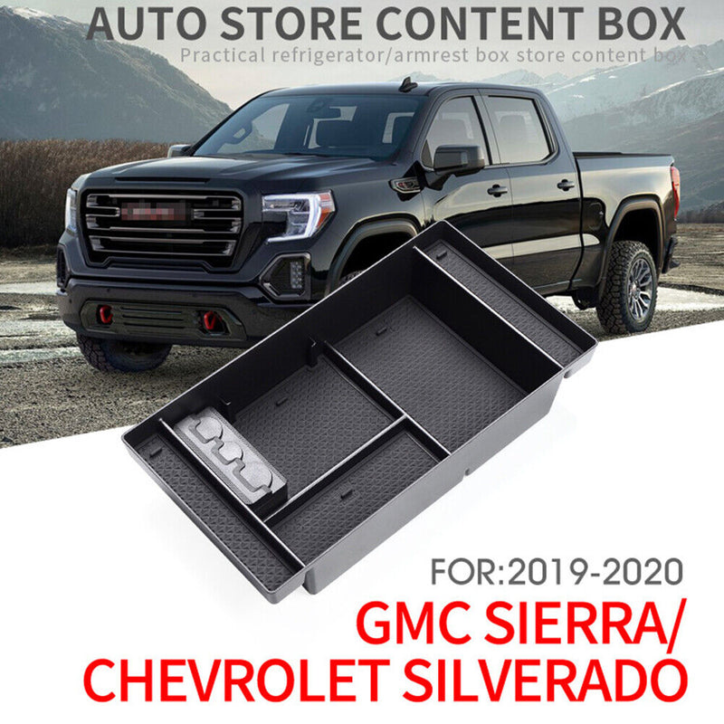 Car Armrest Storage Box for GMC SIERRA Silverado Auto Central Console Organ