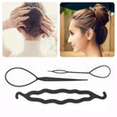 Hair Styling Accessories Twist Curler Bun Roller Maker Hair Braiding Hair Clip