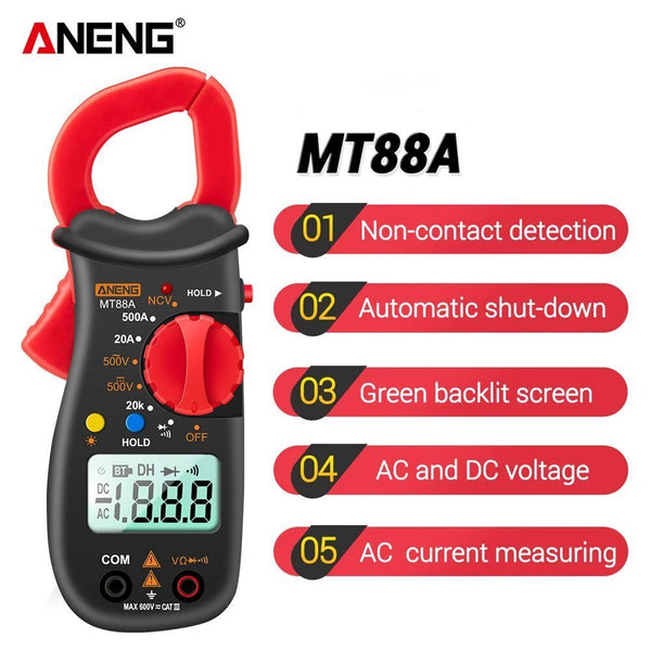 Digital Clamp Meter Electrical Current Tester Professional Smart Multimeter