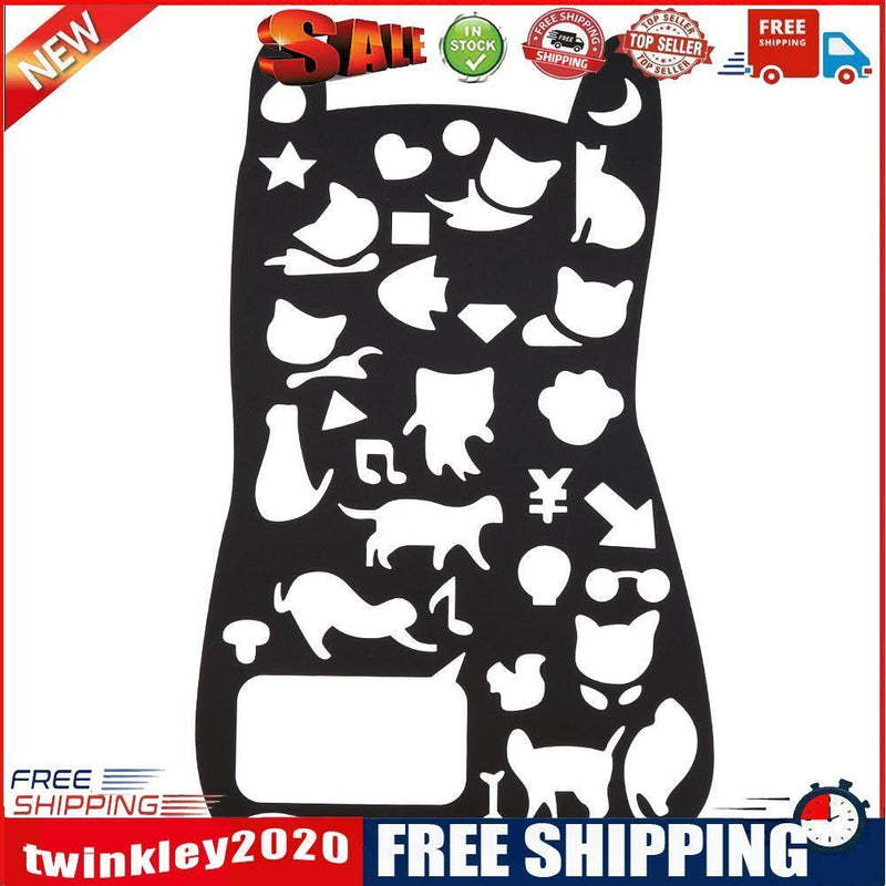 Decorative Painting Template Cat Paper Cards Durable Scrapbook Album