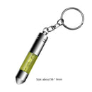 High Voltage Anti-Static Keychain Car Body Static Eliminator (Yellow) Newly