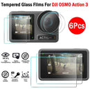 HD Tempered Glass Protective Films Protector Screen For DJI Osmo Action 3