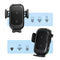 Wireless Car Charger - Dual Coils Fast Charging Phone Stand for Car Accessories