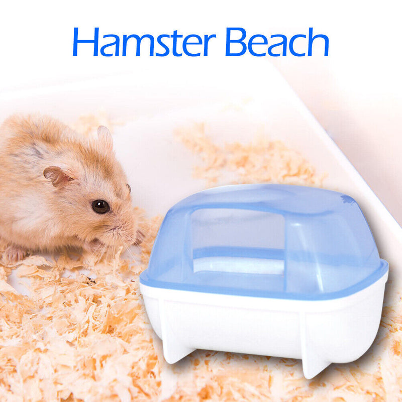 Guinea Pig Hamster Cage Bathroom Bathtub Plastic Small Pet Sauna Sand Bath Basin
