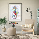 Hippocampus Diamond Rhinestone Painting 5D Special Shaped DIY Mosaic Kit Cr