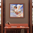 5D DIY Diamond Painting Angel Girl Full Drill Art Wall Pictures Rhinestone Gift