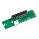 2pcs NGFF M2 to PCI-e 4x Slot Riser Cards M Key M.2 to PCI Express Adapter
