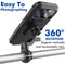 Bicycle Handlebar Phone Stand Bracket Waterproof Cycling Phone Holder Rack Newly