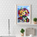 5D DIY Partial Special shape Diamond Flower Art Kit Rhinestone R8292
