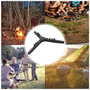 Foldable Camping Gas Canister Stand Gas Tank Rack Can Tank Tripod Bottle Shelf