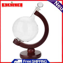 Whiskey Decanter Set Crystal Glass Wine Glass Globe Wine Bottle Office Decor